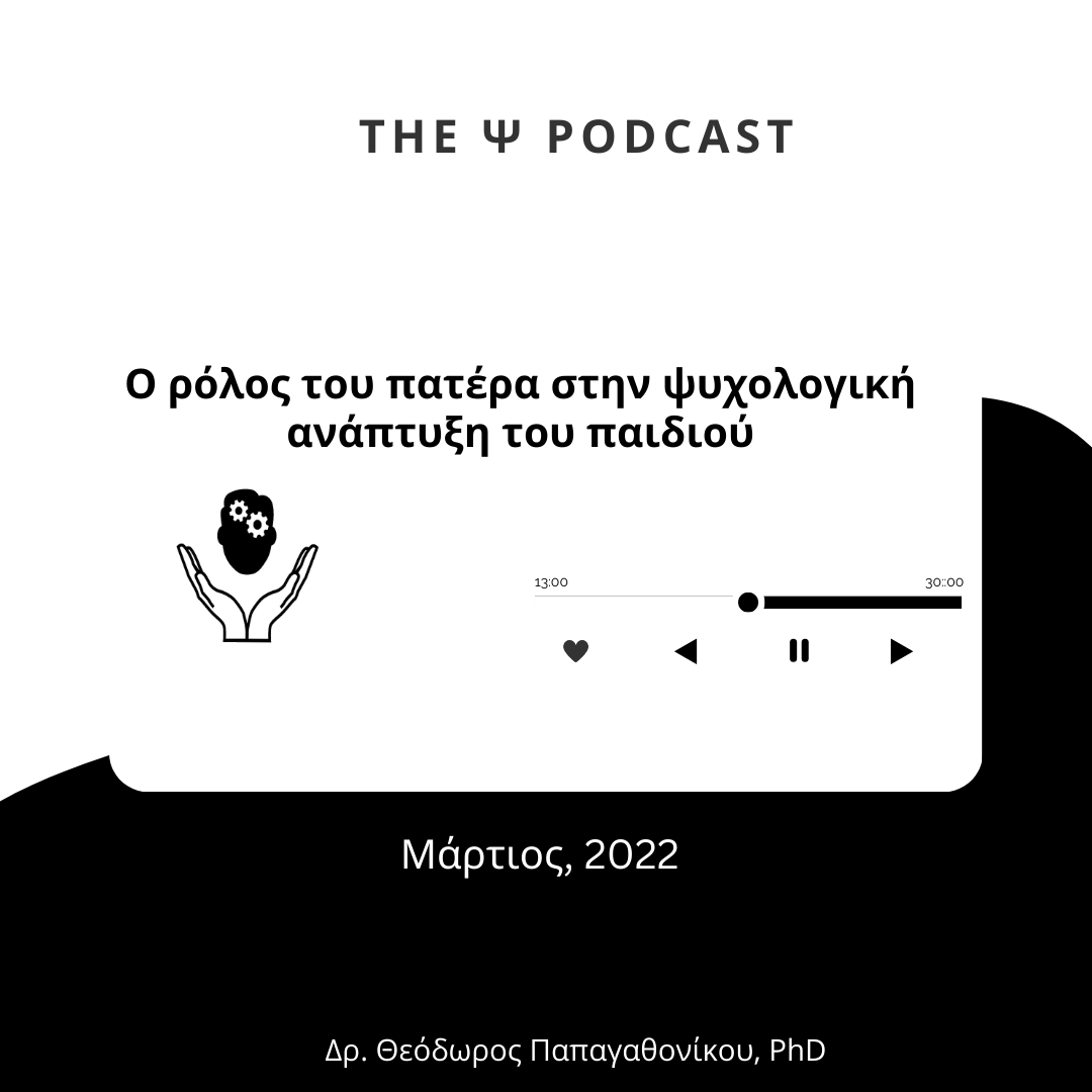 Read more about the article (podcast) Ο ρόλος του πατέρα στην ψυχολογική ανάπτυξη του παιδιού